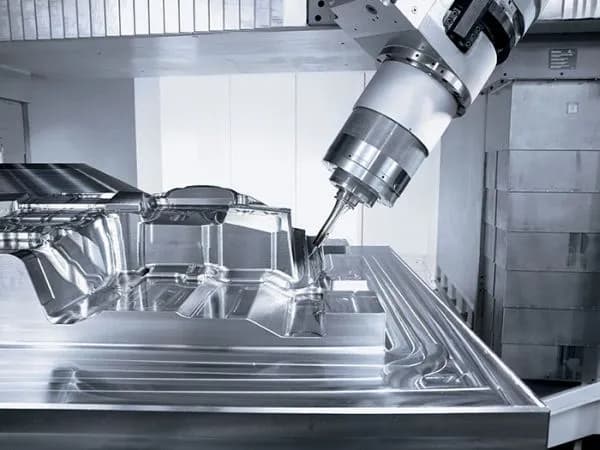 5-Axis CNC Machining of Aluminium Aerospace Prototypes